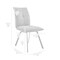 Armen Living Rylee Dining Room Accent Chair in Blue Fabric and Black Finish, PK2 LCRYSIBLU - alternate 5